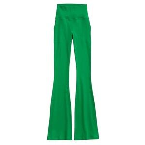 Aerie Kelly green flare leggings XS Long